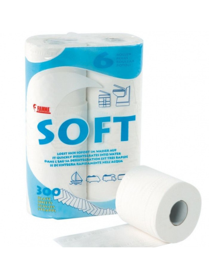 Papier toaletowy Soft 6 rolek - Fiamma
