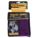 Ręcznik szybkoschnący Microfiber Towel S Purple - TravelSafe