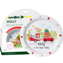 Zestaw obiadowy dla dzieci Molly Kids Girl 3+ - Brunner
