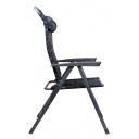 Krzesło kempingowe składane Monaco Grey XL - Portal Outdoor