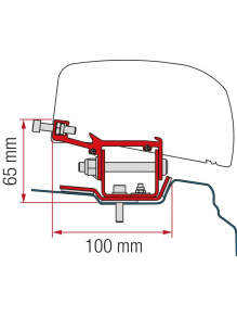 Adapter do markizy F40van Kit Renault Trafic L1 (LHD + RHD) - Fiamma