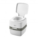 Toaleta turystyczna przenośna ze wskaźnikiem Campa Potti Qube XGL Luxe + Zestaw płynów Aqua Kem Green 0.375 L i Aqua Rinse Plus 0.4 L + Papier toaletowy Aqua Soft - Thetford