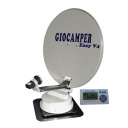 Antena satelitarna automatyczna M7 TV SAT 80 cm - Giocamper