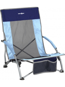 Krzesło plażowe Cuba Airback blue - Brunner