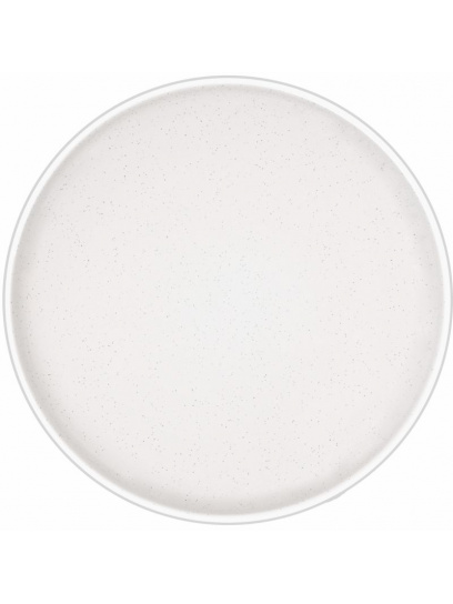 Talerz z melaminy deserowy Dolomit Ø20 cm biały - Brunner