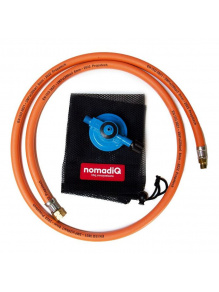 Wąż gazowy z reduktorem 30 mbar do grilla Campingaz 150 cm - NomadiQ